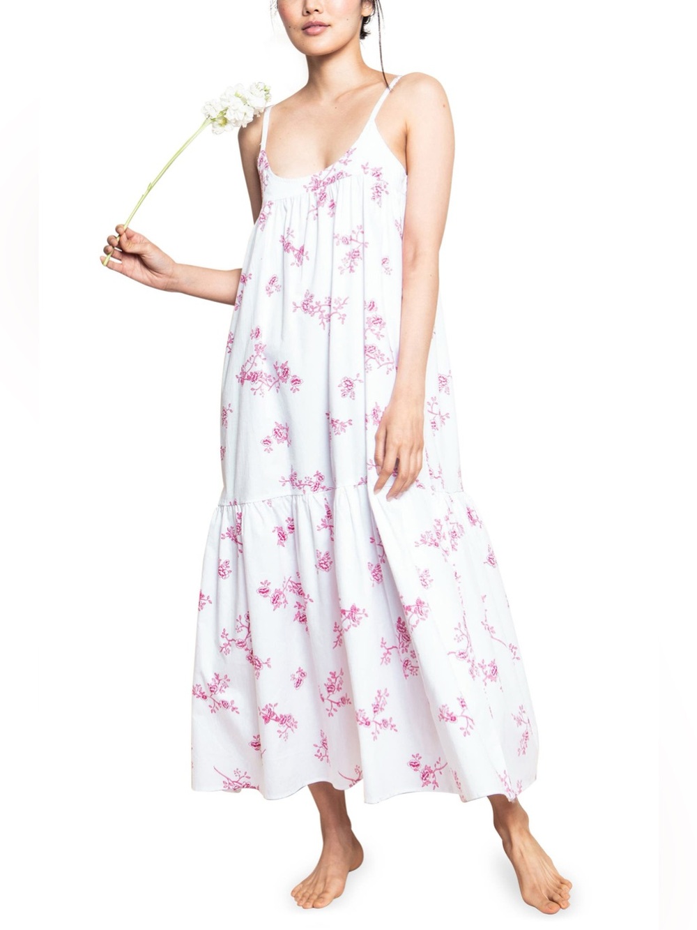 Petite Plume Chloe English Rose Cotton Nightgown